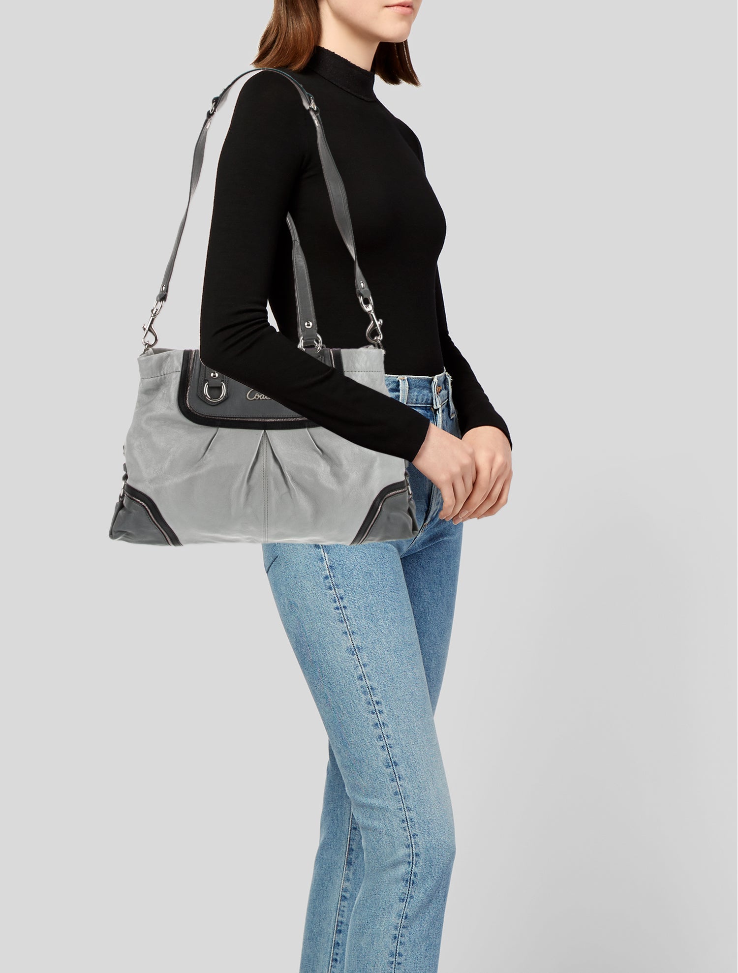 Coach Leather Shoulder Bag